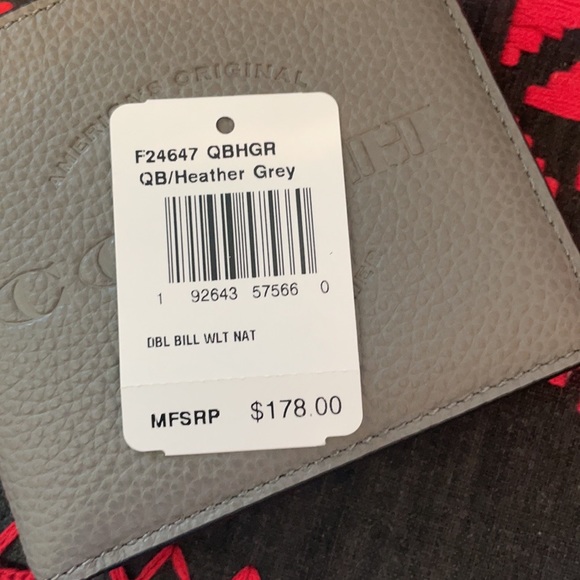 Men’s coach wallet in gray - Picture 2 of 2